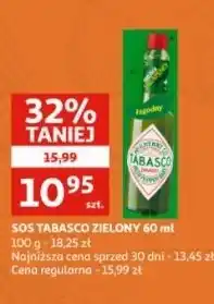 Auchan Sos tabasco jalapeno z zielonej papryki Develey oferta