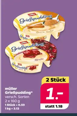 Netto müller Grießpudding oferta