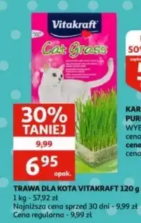 Auchan Trawa dla kota Vitakraft Cat Grass oferta