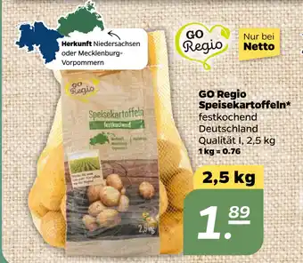 Netto GO Regio Speisekartoffeln oferta