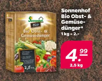 Netto Sonnenhof Bio Obst- & Gemüsedünger oferta