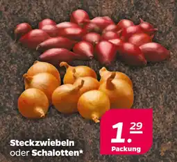 Netto Steckzwiebeln oder Schalotten oferta