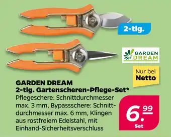 Netto GARDEN DREAM 2-tlg. Gartenscheren-Pflege-Set oferta