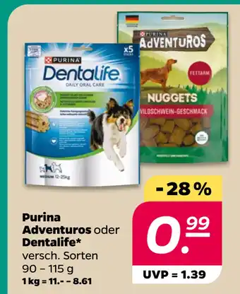 Netto Purina Adventuros oder Dentalife oferta