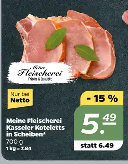 Netto Meine Fleischerei Kasseler Koteletts in Scheiben oferta