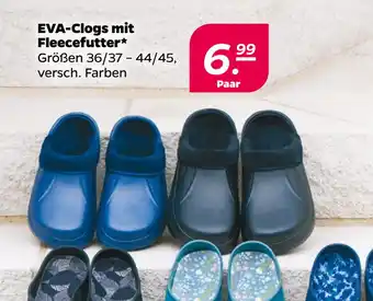 Netto EVA-Clogs mit Fleecefutter oferta