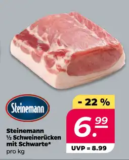 Netto Steinemann ½ Schweinerücken mit Schwarte oferta