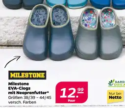 Netto Milestone EVA-Clogs mit Neoprenfutter oferta