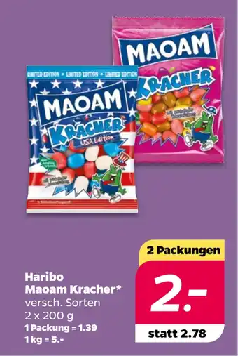 Netto Haribo Maoam Kracher oferta