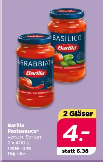 Netto Barilla Pastasauce oferta