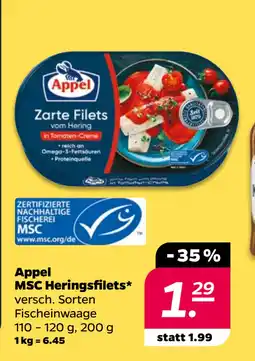 Netto Appel MSC Heringsfilets oferta