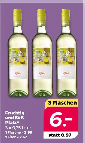 Netto Fruchtig und Süß Pfalz oferta