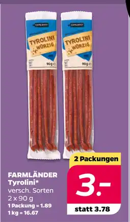 Netto FARMLÄNDER Tyrolini oferta