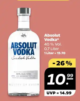 Netto Absolut Vodka oferta