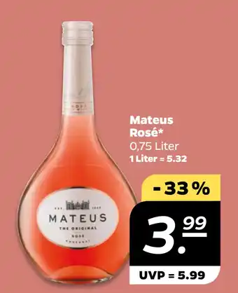 Netto Mateus Rosé oferta