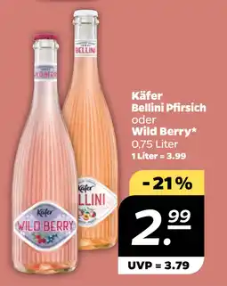 Netto Käfer Bellini Pfirsich oder Wild Berry oferta