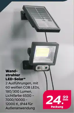 Netto Wandstrahler LED-Solar oferta