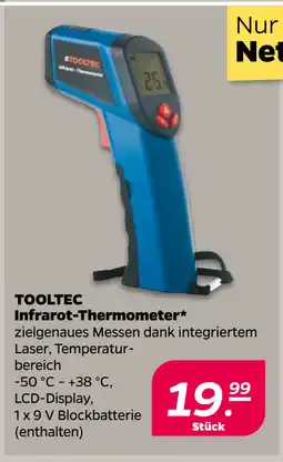 Netto TOOLTEC Infrarot-Thermometer oferta