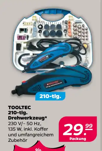 Netto TOOLTEC 210-tlg. Drehwerkzeug oferta