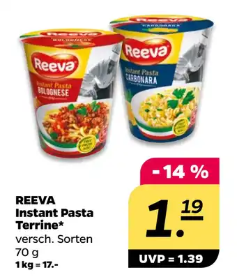 Netto REEVA Instant Pasta Terrine oferta