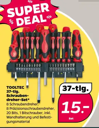 Netto TOOLTEC 37-tlg. Schraubendreher-Set oferta