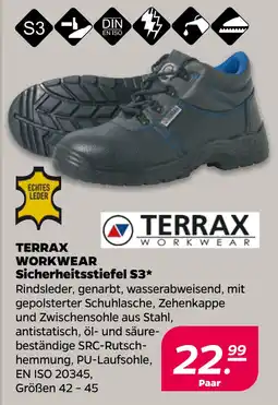 Netto TERRAX WORKWEAR Sicherheitsstiefel S3 oferta