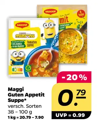 Netto Maggi Guten Appetit Suppe oferta