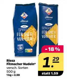 Netto Riesa Fitmacher Nudeln oferta