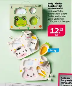 Netto 5-tlg. Kinder Geschirr-Set aus Melamin oferta