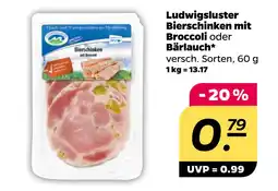 Netto Ludwigsluster Bierschinken mit Broccoli oder Bärlauch oferta