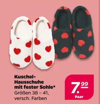 Netto KuschelHausschuhe mit fester Sohle oferta