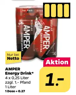 Netto AMPER Energy Drink oferta