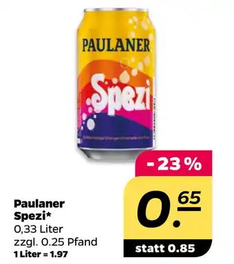 Netto Paulaner Spezi oferta