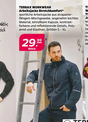 Netto TERRAX WORKWEAR Arbeitsjacke Stretchkomfort oferta