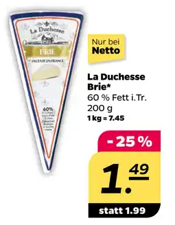 Netto La Duchesse Brie oferta