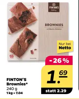 Netto FINTON’S Brownies oferta