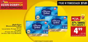 Biedronka Masło Ekstra Mleczna Dolina, 200 g oferta