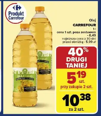 Carrefour Market Olej rzepakowy Carrefour classic oferta