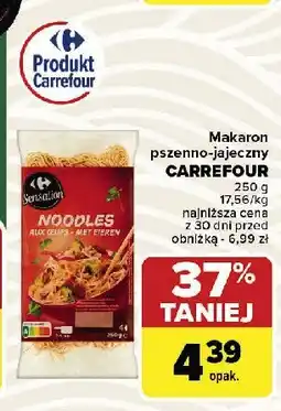 Carrefour Market Makaron noodle Carrefour sensation oferta