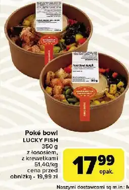 Carrefour Market Sałatka poke bowl alala Lucky fish oferta