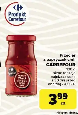 Carrefour Market Przecier z papryczek chili Carrefour oferta