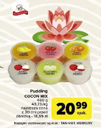 Carrefour Market Pudding owocowy melon Cocon oferta