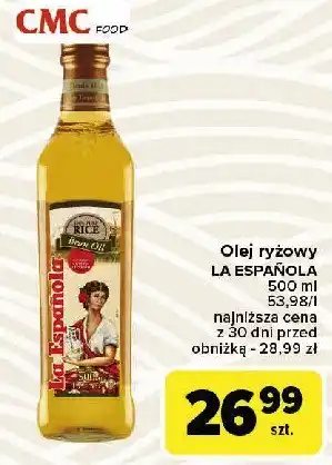 Carrefour Market Olej ryżowy La espanola oferta