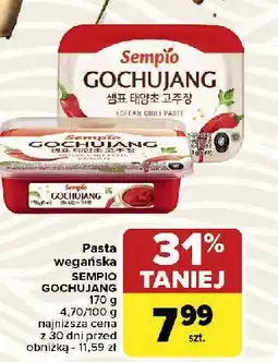 Carrefour Market Pasta gochujang z chilli Sempio oferta