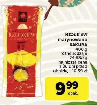 Carrefour Rzodkiew marynowana Sakura oferta