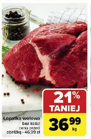 Carrefour Market Łopatka wołowa bez kości oferta