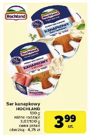 Carrefour Market Serek z szynką Hochland kanapkowy oferta