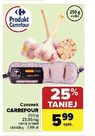 Carrefour Czosnek Carrefour targ świeżości oferta