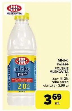 Carrefour Mleko polskie 2% Mlekovita oferta