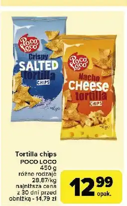 Carrefour Market Tortilla salted Poco loco oferta